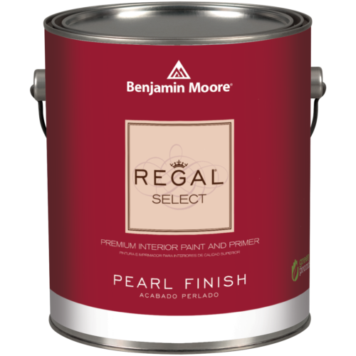 image of Benjamin Moore Regal Select Pearl Finish can